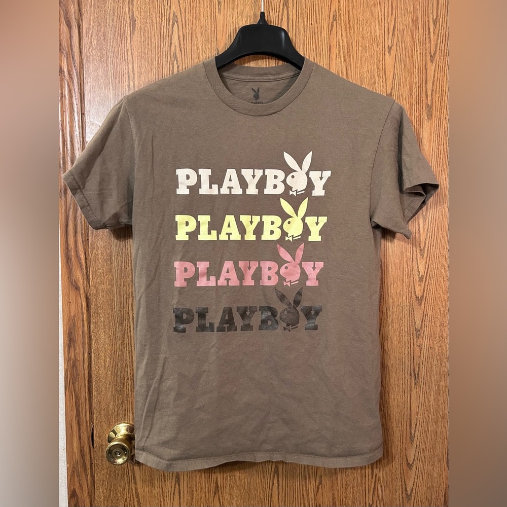 Playboy Licensed Graphic Short Sleeved T-Shirt